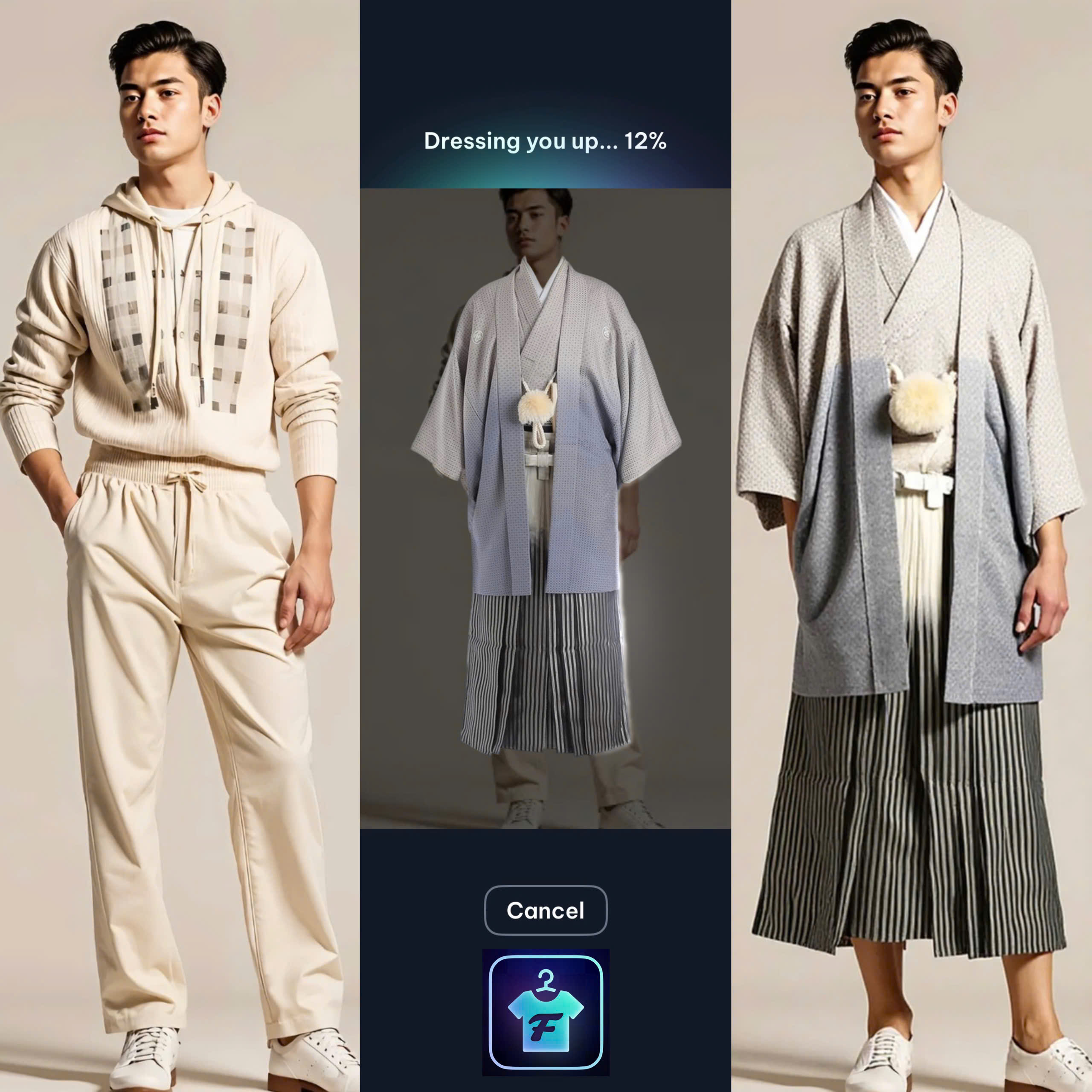 FitRoom lets you experiment with a variety of Japanese men’s traditional wear effortlessly