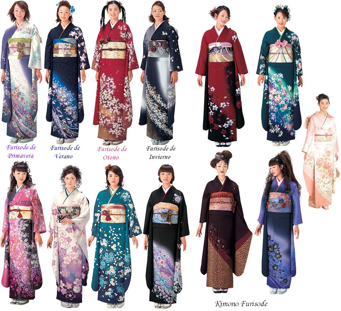 Kimono traditional japanese dress