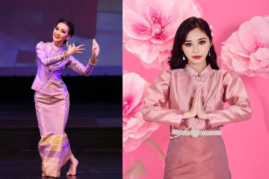 Amarin thai traditional dress