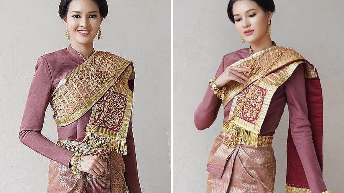 Siwala Thai traditional dress for women